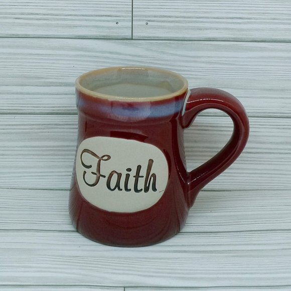 Burton + Burton Inspirational Faith "Psalm 55:22" Coffee Mug 16 oz - Picture 1 of 6